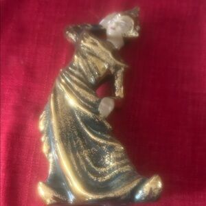 Vintage Balinese Dancer Gilner Pottery of CA/Hand Painted